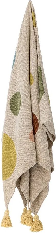 Kremowy koc dziecięcy 130x160 cm Clennie – Bloomingville Mini