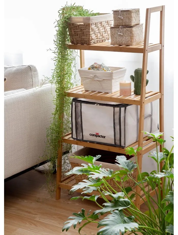 Tekstylny pojemnik do przechowywania ubrań próżniowy/usztywniany 42x25x25 cm Life – Compactor