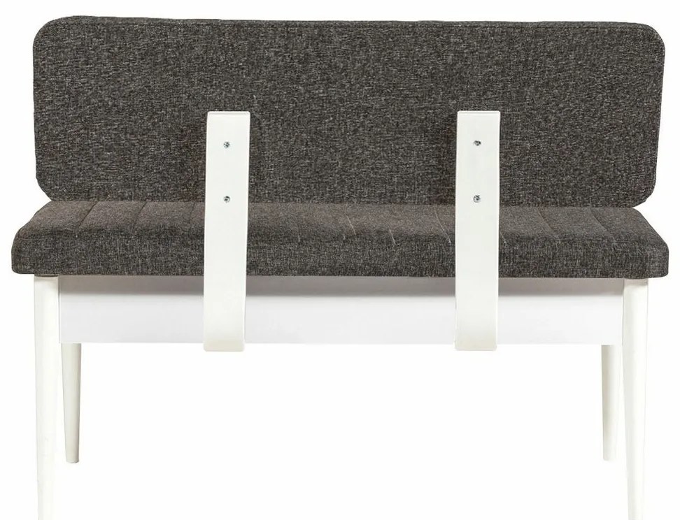Ławka Vina Anthracite and White