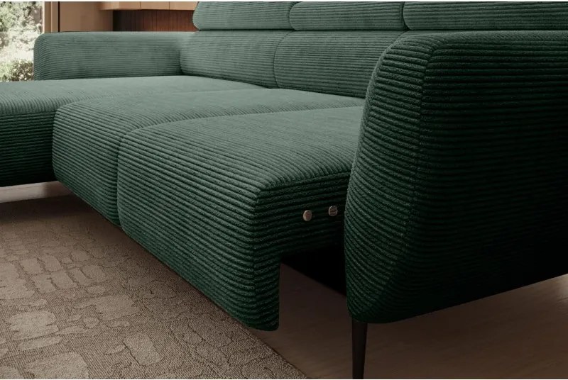 Narożnik ALISSON S/MINI z elektryczną regulacją siedziska WERSAL