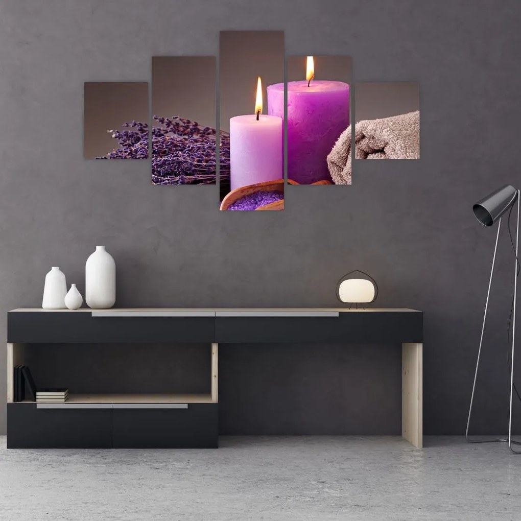 Obraz rzeczy spa (125x70 cm)