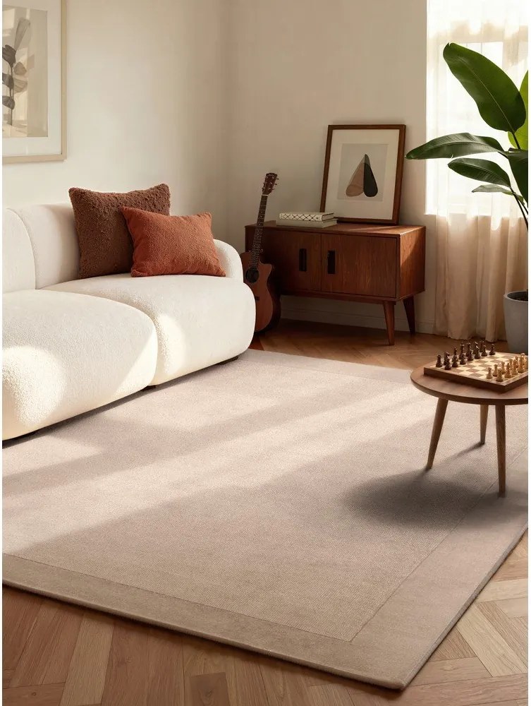 Beżowy dywan z mieszanki wełny tkany ręcznie 200x300 cm Kari – Villeroy&Boch