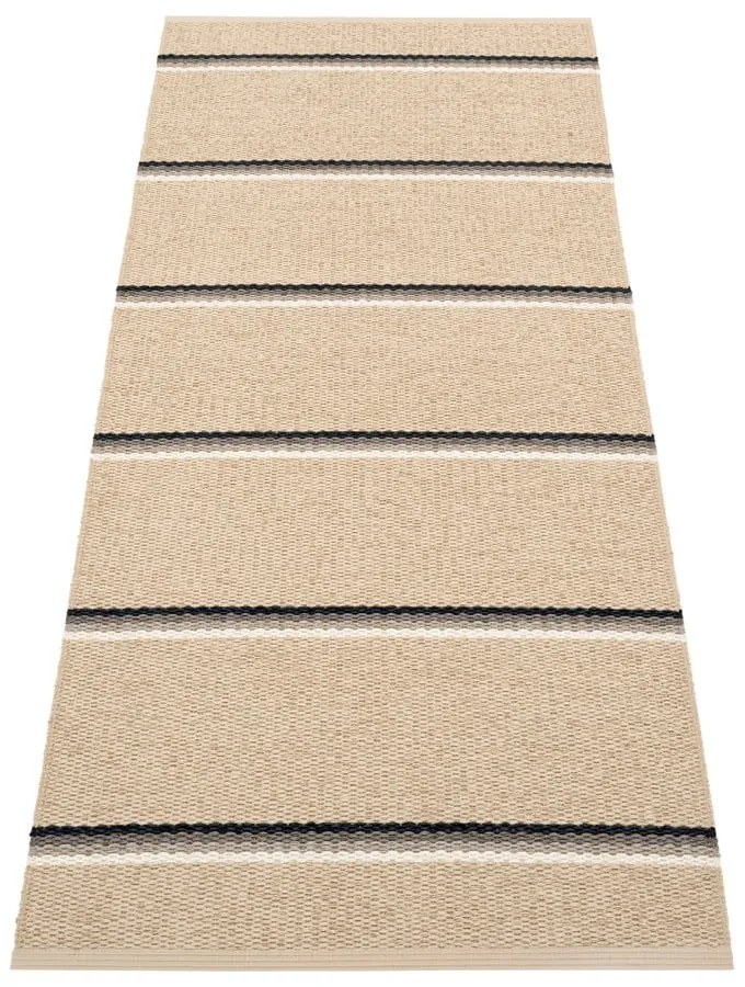 Beżowy chodnik odpowiedni na zewnątrz 70x180 cm Olle Mud Beige – Pappelina