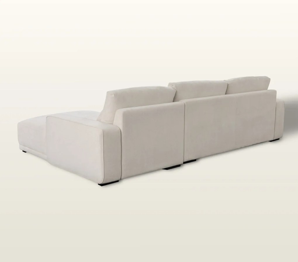 Sofa Silkeborg crème white prawa