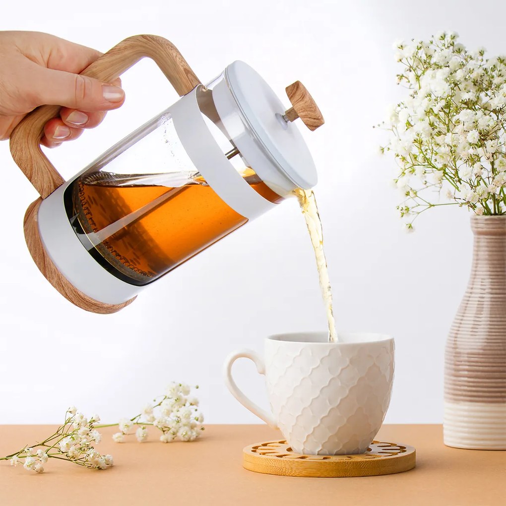Orion Szklany dzbanek/french press Whiteline 0,65l, 0,65 l