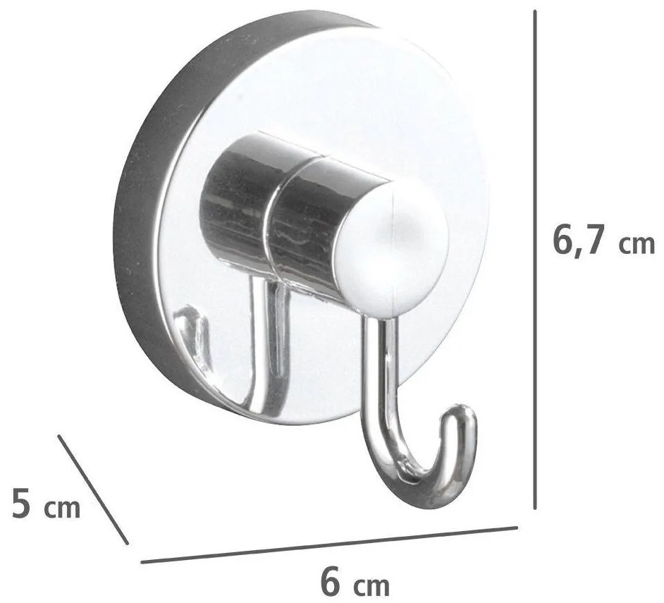 Wieszaki na przyssawki Vacuum-Loc, 2 sztuki w komplecie, WENKO