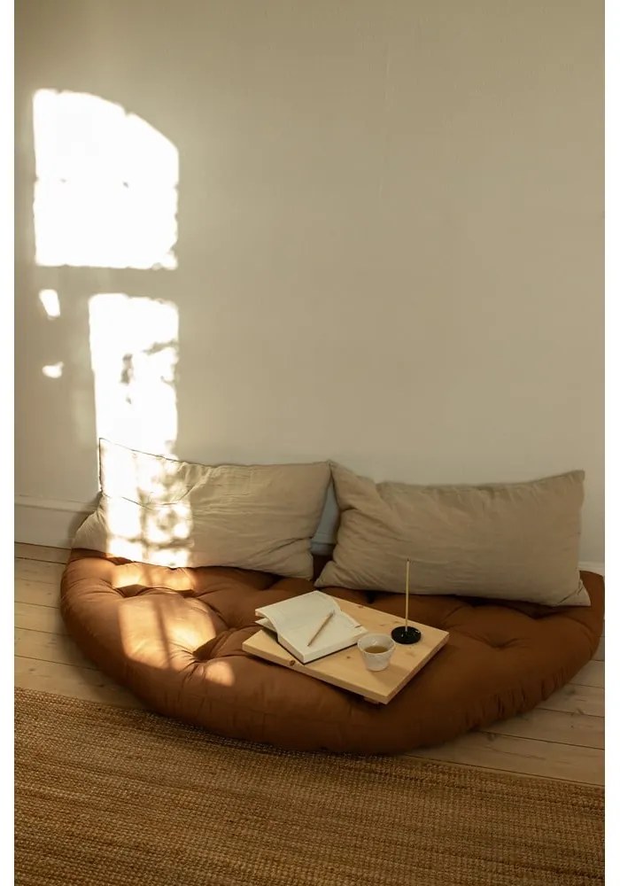 Zestaw 2 szafek nocnych z drewna sosnowego w naturalnym kolorze Karup Design Dock Natural