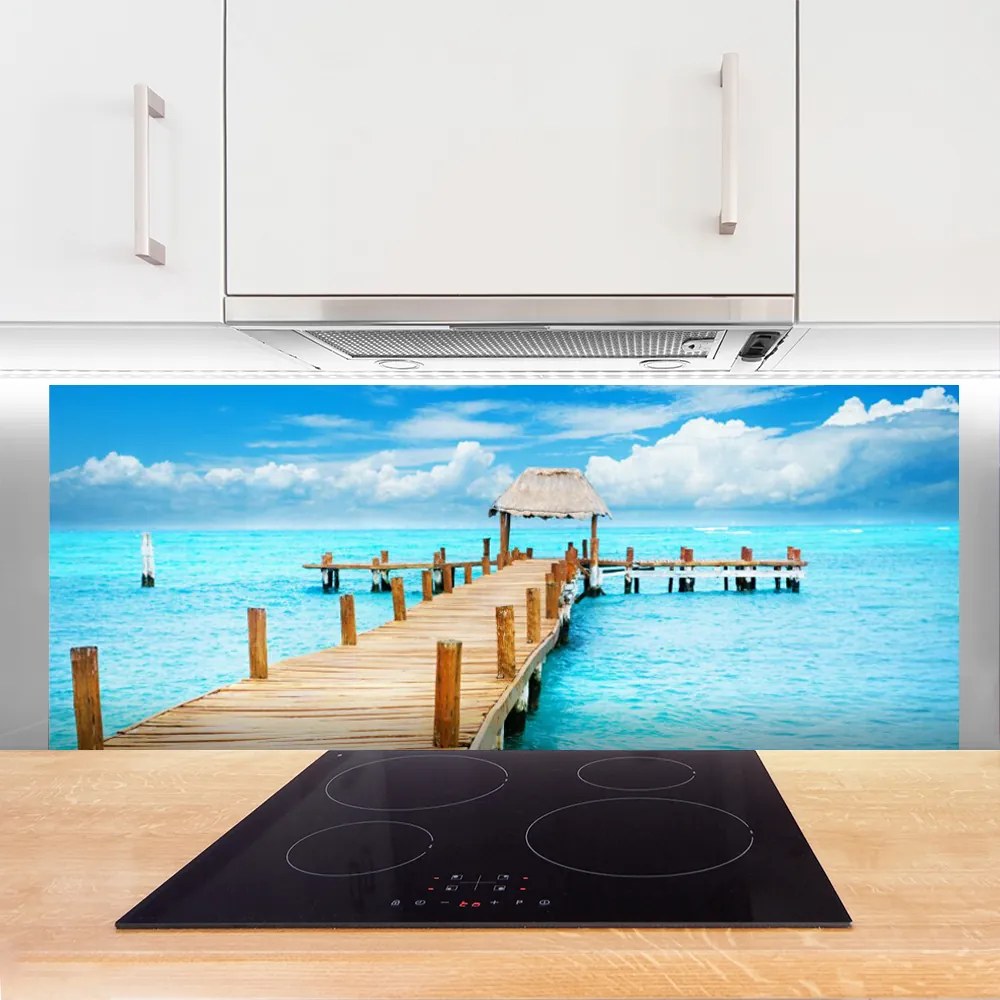 Panel nad blat kuchenny Most Wiszący nad Falami