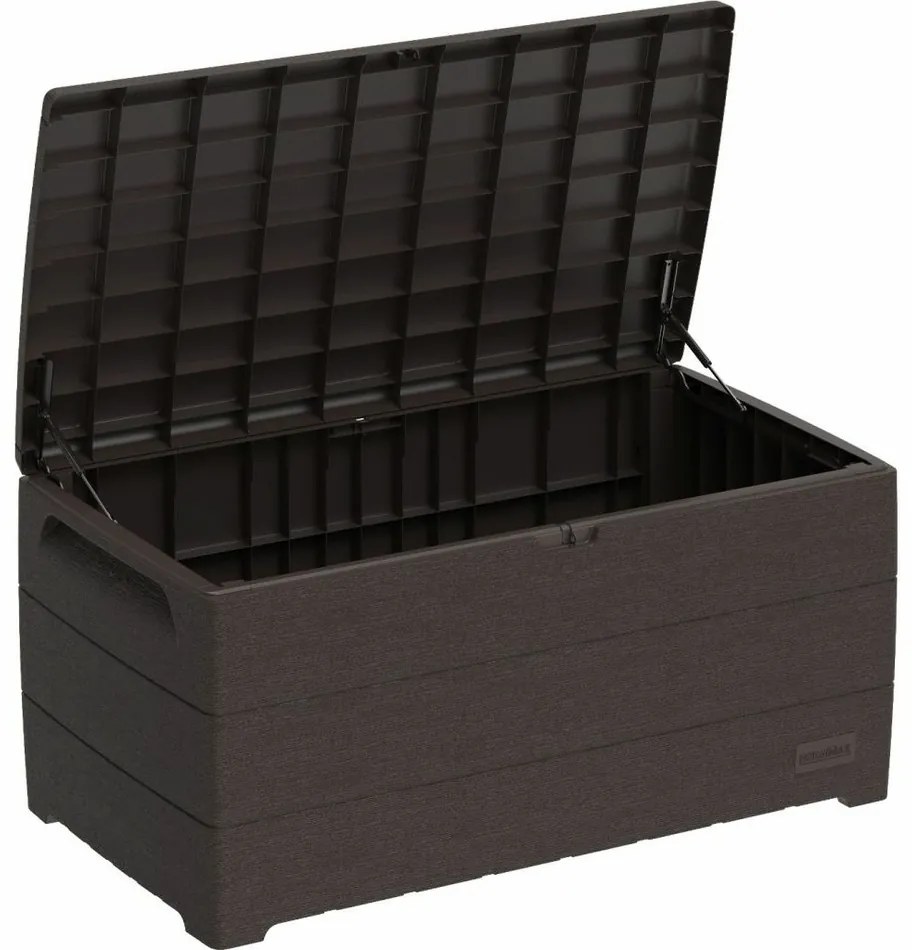 Duramax Skrzynia ogrodowa Durabox brązowa, 416 l