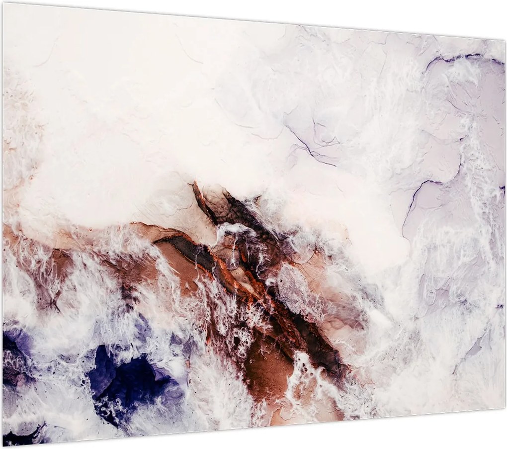 Obraz - Fioletowy marmur N⁰1 (70x50 cm)