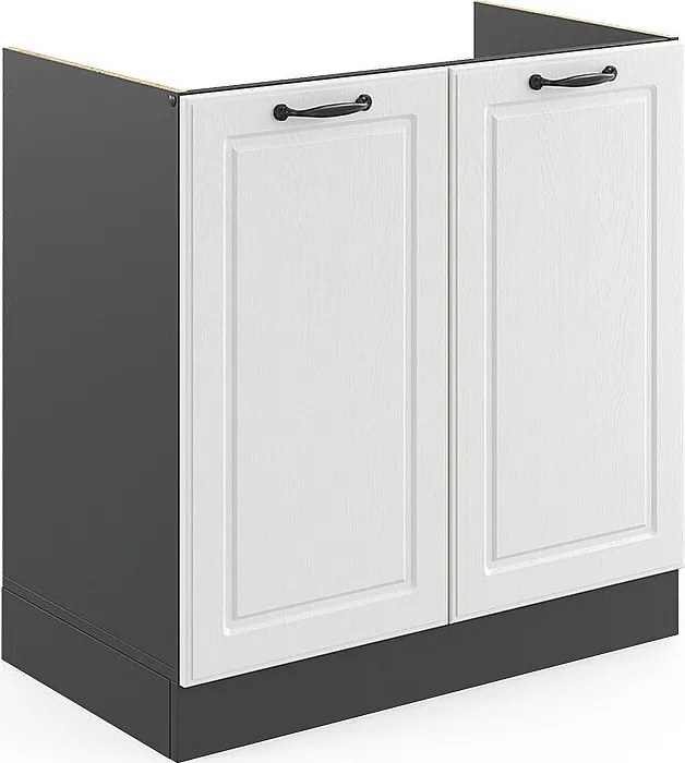 Szafka pod zlew biały domek wiejski 80x46x81.6 r-line