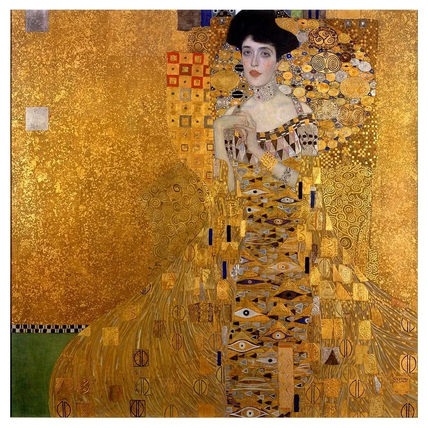 Reprodukcja obrazu Gustava Klimta – Adele Bloch-Bauer I, 90x90 cm