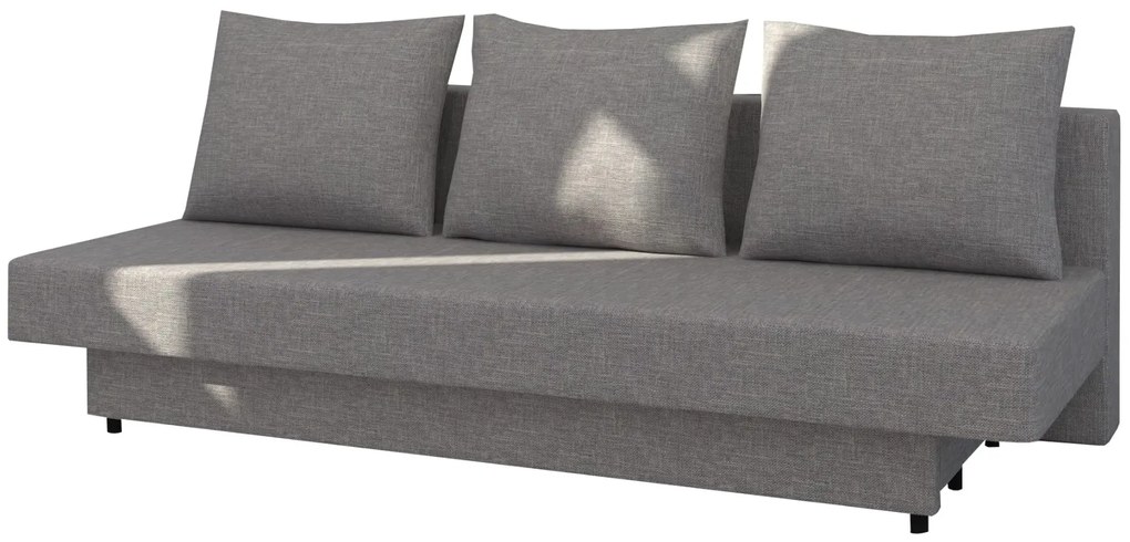Sofa rozkładana z funkcją spania AMAZA szara ELTAP
