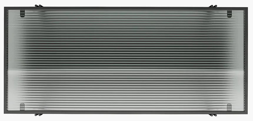 Czarny regał w dekorze dębu 79x117 cm Wainwright – Queer Eye