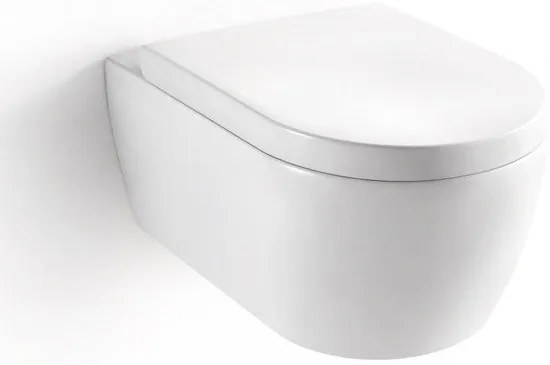 Miska WC wisząca NT2019Deska wolnoopadająca Soft-Close - Biały połysk