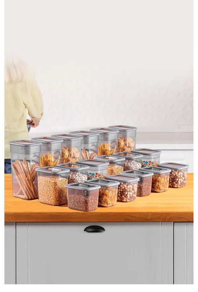 Pojemniki na żywność 18 szt. na żywność Fresco – Hermia