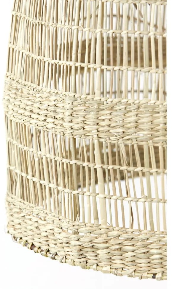 Lampa wisząca z kloszem z trawy morskiej ø 50 cm Sagar – Light & Living
