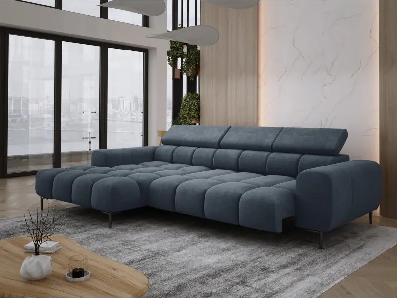 Narożnik PLAZA MINI Lewostronny w tkaninie CLOUD 97 WERSAL