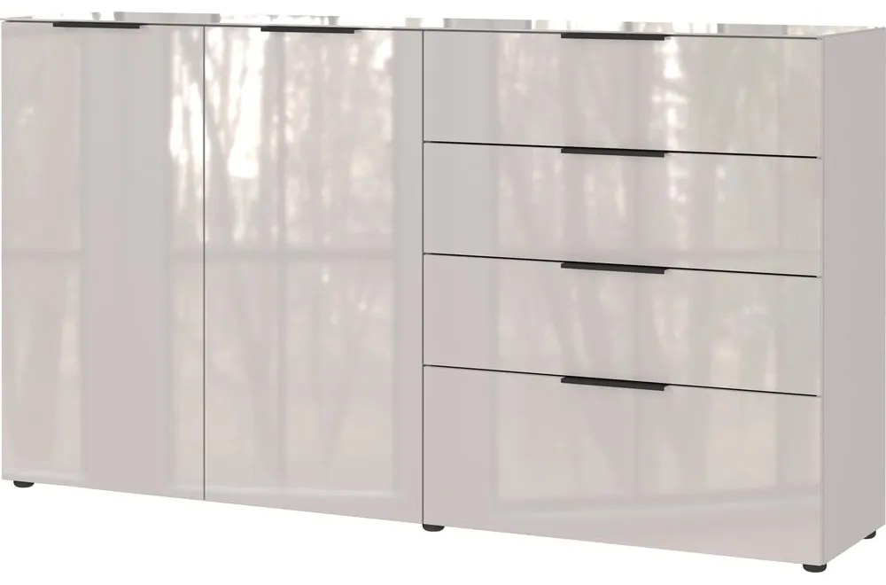 Kremowa niska komoda 184x102 cm Oakland – Germania