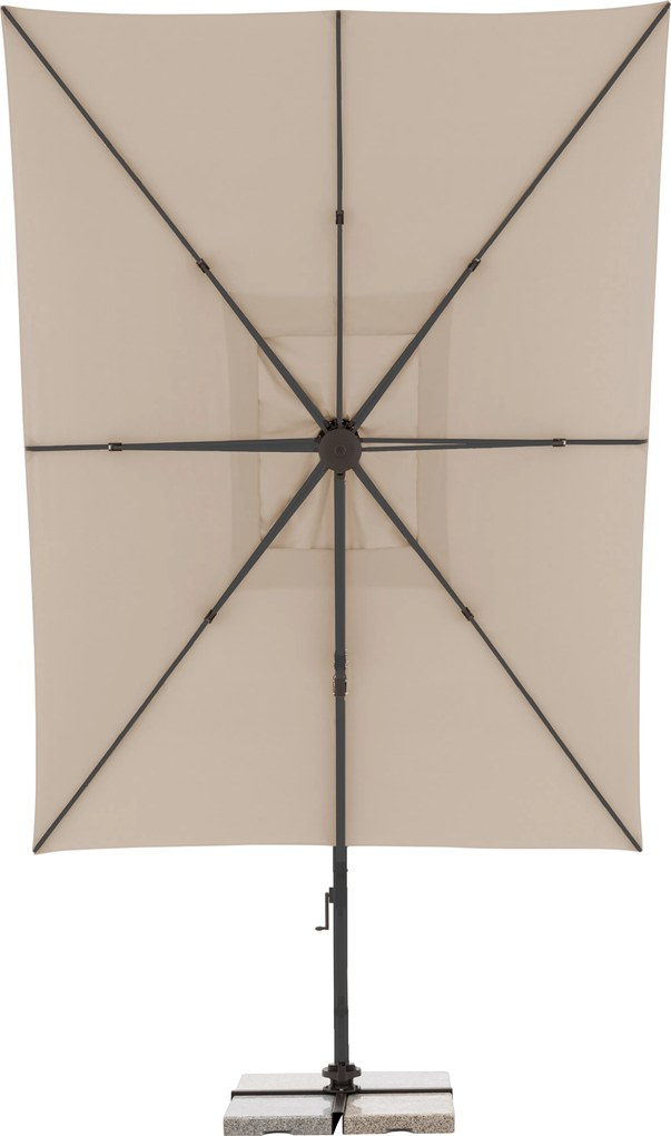 Doppler ALU XL ULTRA 4x3 m - wahadłowy parasol ogrodowy z bocznym masztem