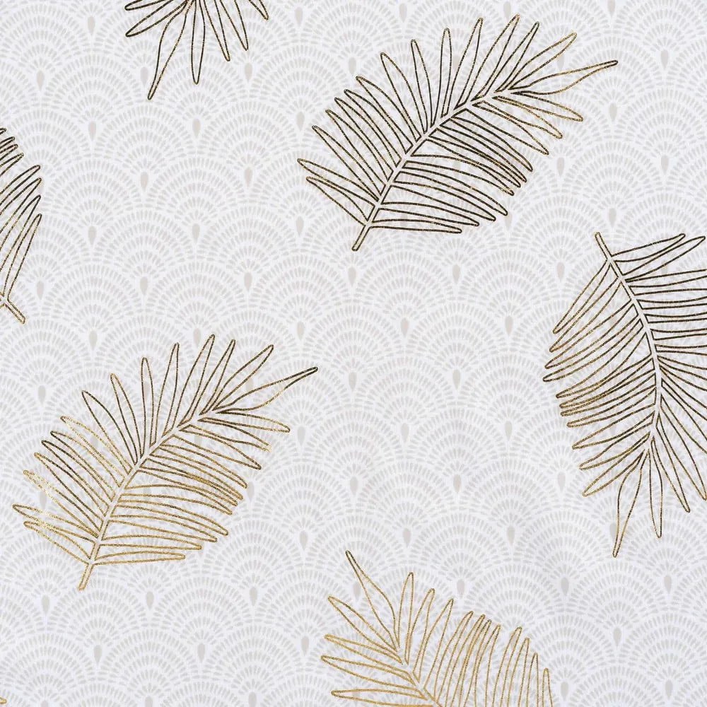 Firanka w beżowo-złotym kolorze 140x280 cm Sunny – douceur d'intérieur