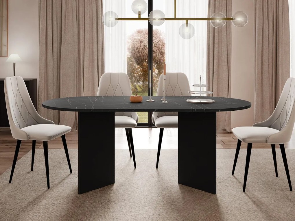 Stół owalny Delkow 22 mm