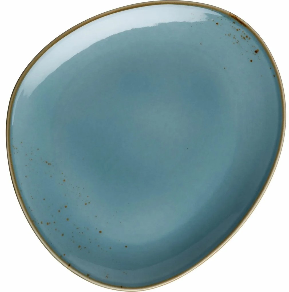 Talerz owalny Mäser Pintar Blue 26 x 23 cm, S