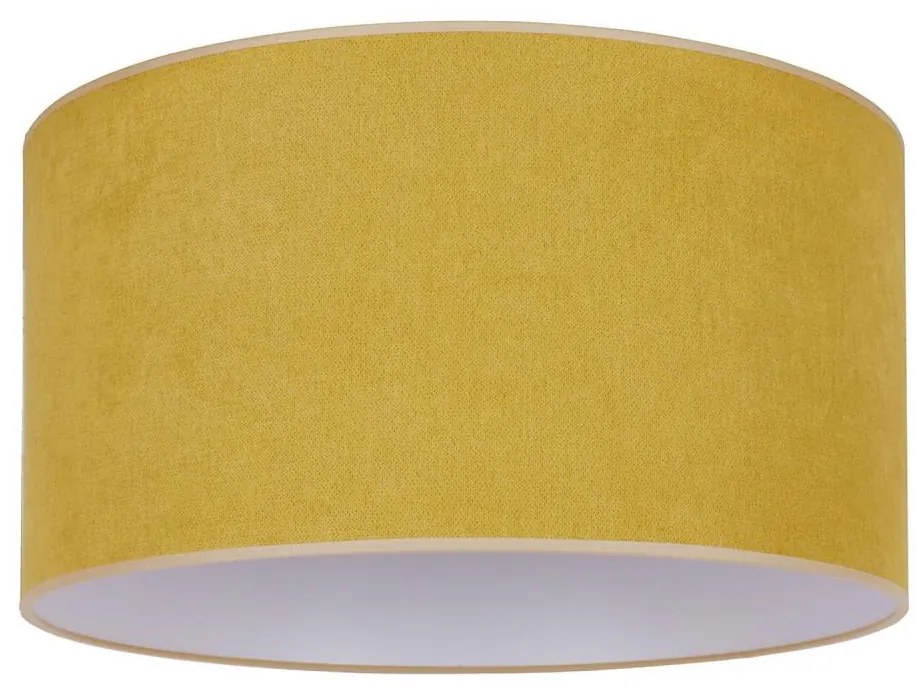 Duolla - Lampa sufitowa BRISTOL 1xE27/15W/230V pr. 45 cm żółto-biała