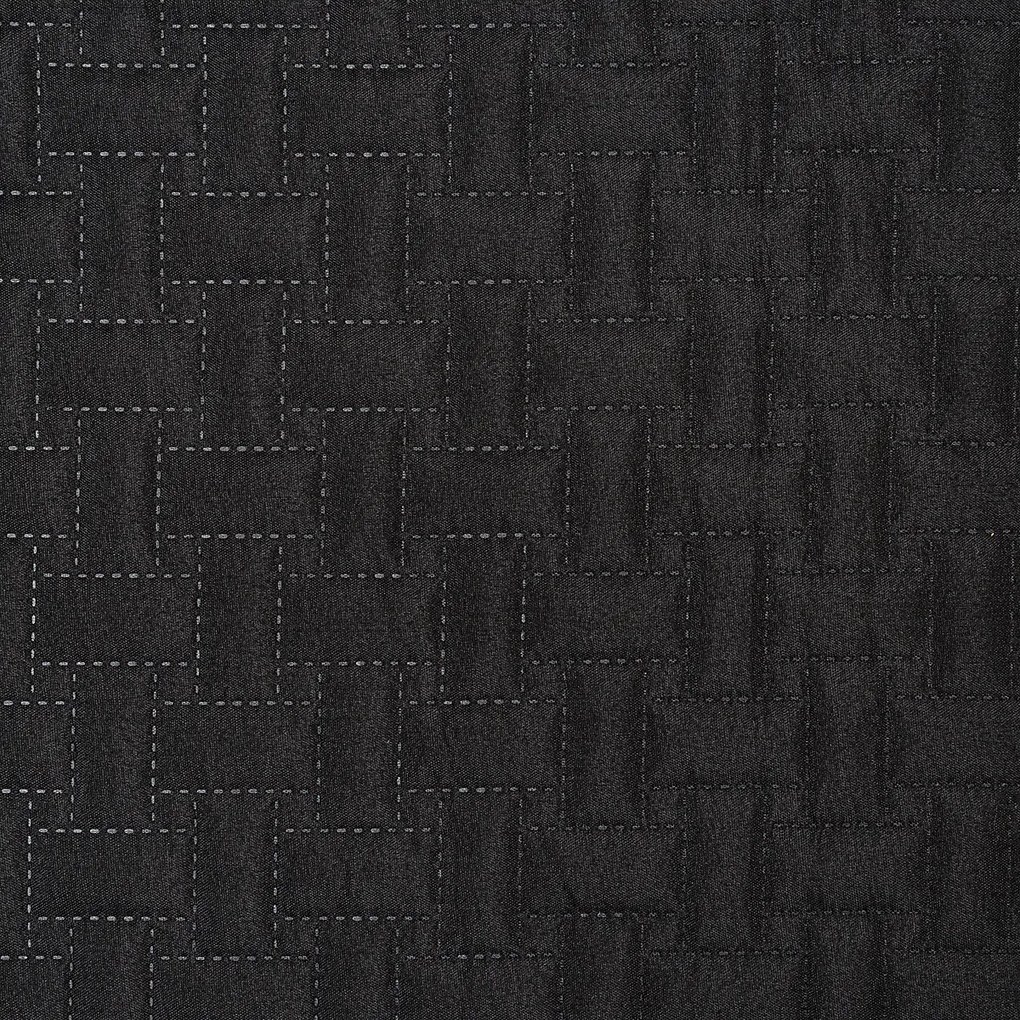 4Home Narzuta na kanapę 2-osobową Doubleface czarny/szary, 140 x 220 cm, 140 x 220 cm