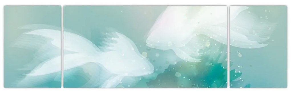 Obraz - Rybki (170x50 cm)
