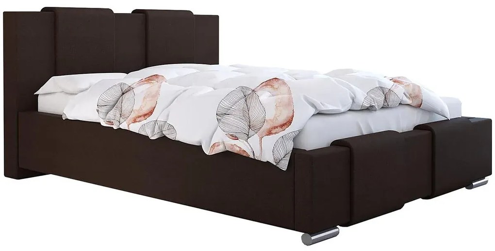Jednoosobowe łóżko z pojemnikiem 90x200 Molta 3X - 36 kolorów