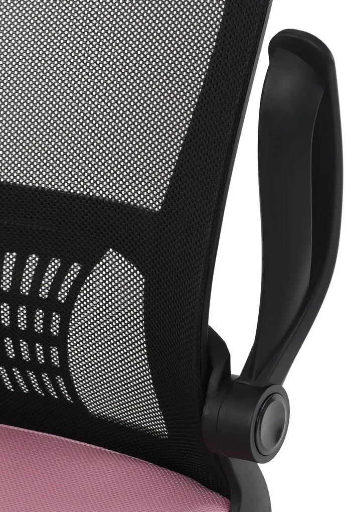 Autronic KA-K2006 PINK Krzesło biurowe, różowe