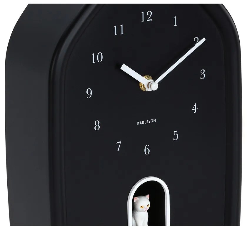 Zegar ścienny Modern Kitty – Karlsson