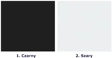 Szary front zmywarki z panelem zakrytym 45 cm R0-K65