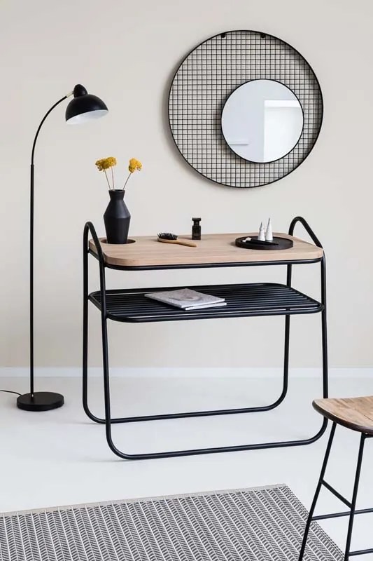 Designerska konsola z półką Mighty