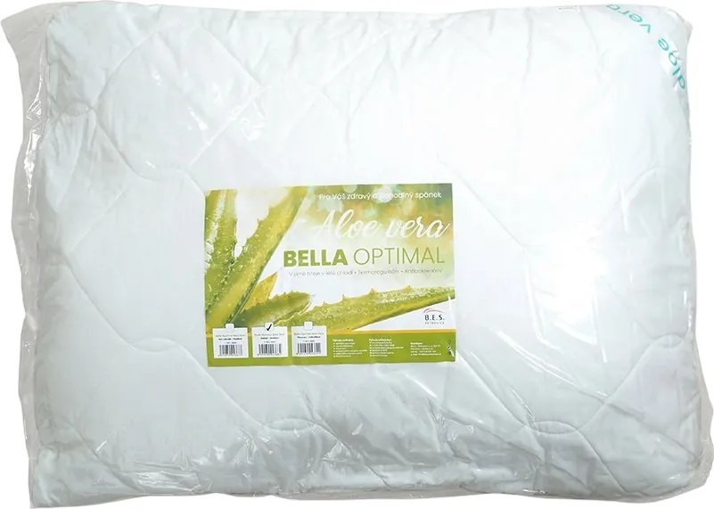 B.E.S. Petrovice Komplet kołdry i poduszki Bella Optimal Aloe vera, 140 x 200 cm, 70 x 90 cm