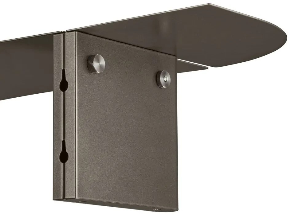 Szara stalowa półka 80 cm Oru – Blomus