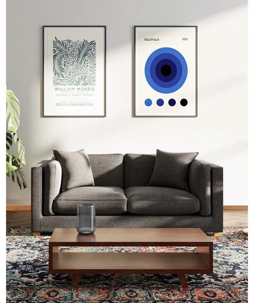 Antracytowa sofa 195 cm Pomo – Ame Yens