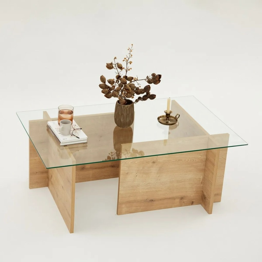 Stolik konferencyjny Escape Sapphire Oak