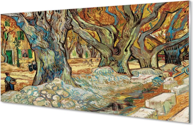 Panel nad Blat Kuchenny Naprawiający Drogę - Van Gogh
