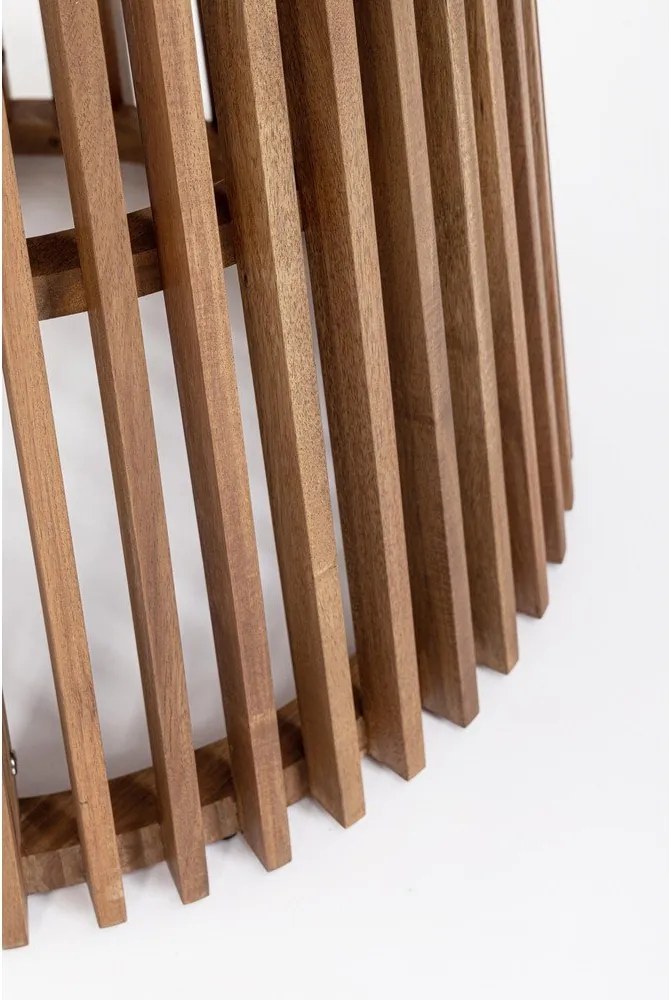 Okrągły stół ogrodowy z litego drewna akacjowego ø 120 cm Rodano – Bizzotto