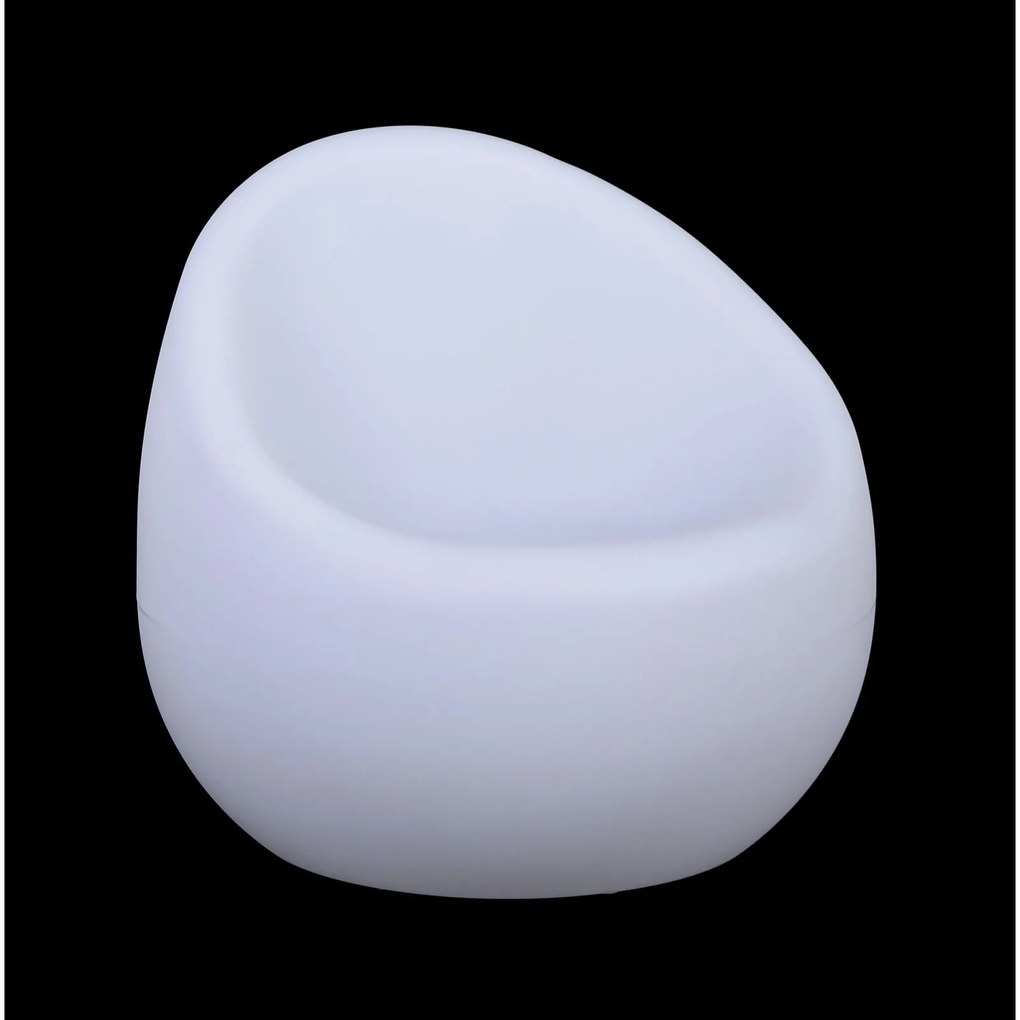 Podświetlane krzesło LED, 70 x 74 cm