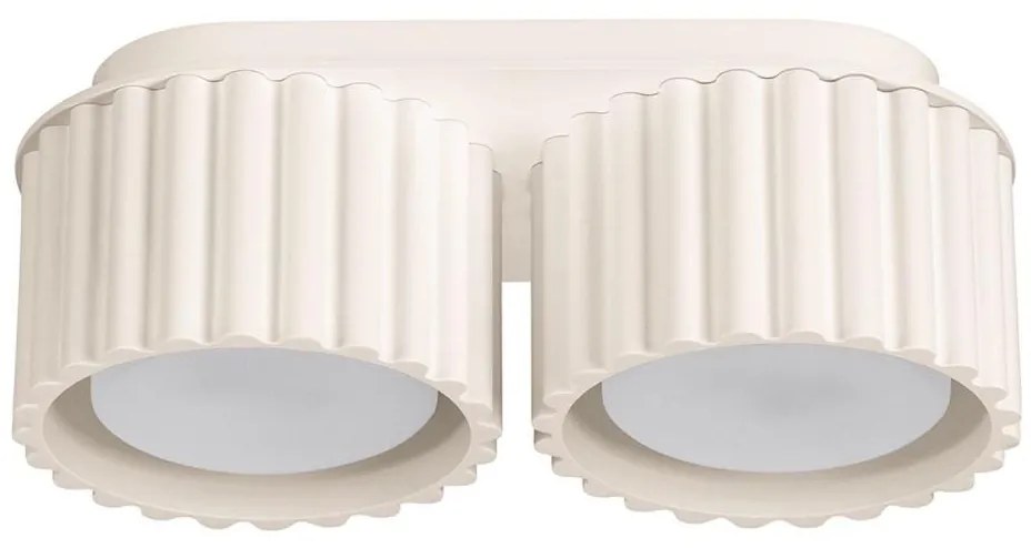 Sollux  SL.1793 - Oprawa punktowa AURA 2xGX53/10W/230V kremowa