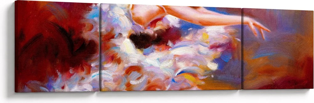 Obraz - Baletnica, malarstwo (170x50 cm)