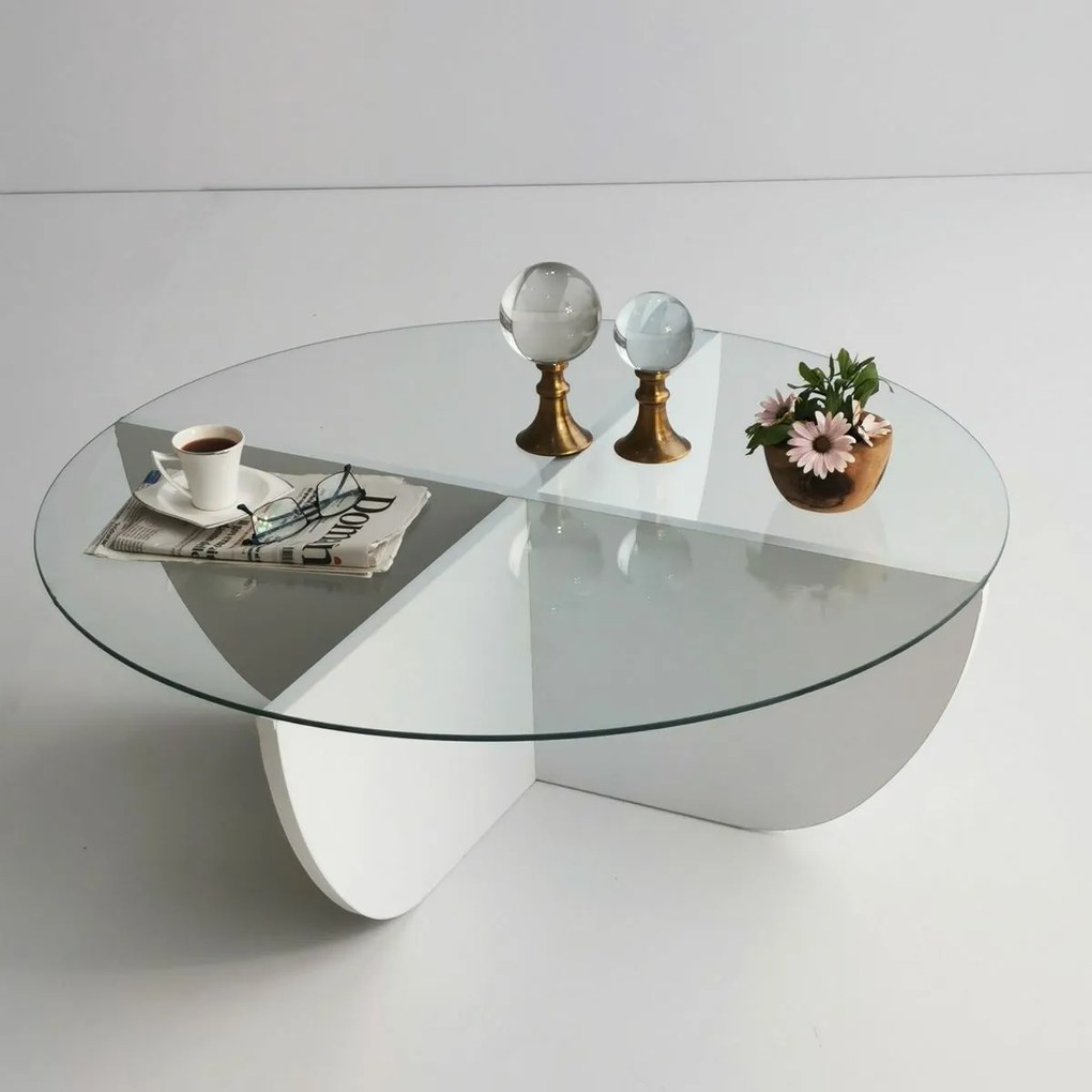 Stolik konferencyjny Lily White
