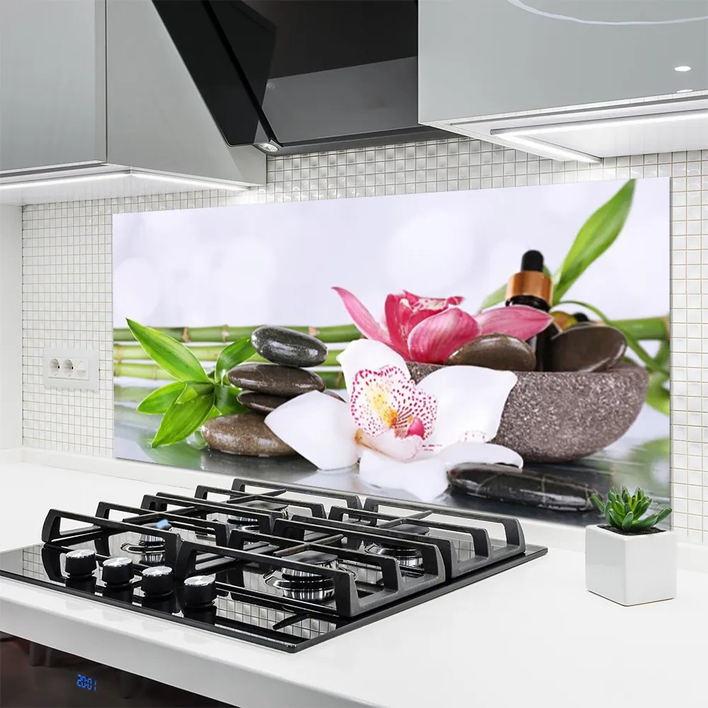 Panel Szklany Egzotyczna Harmonia Roślin