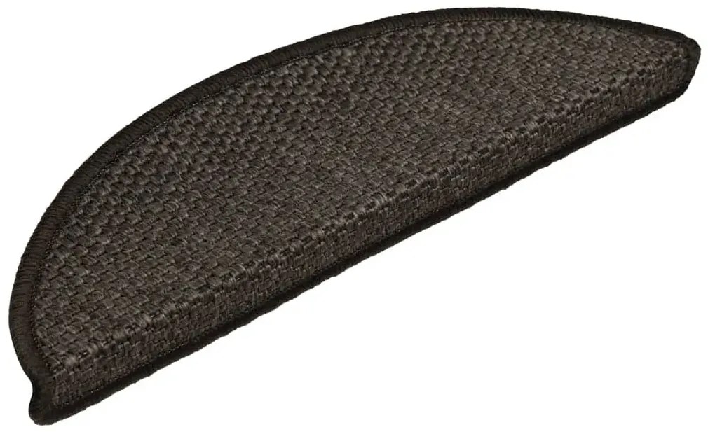 Antracytowe samoprzylepne dywaniki na schody D1-H12