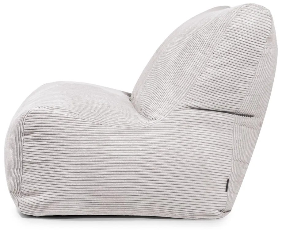 Fioletowy sztruksowy worek do siedzenia Seat 100 Lounge – SLOWDOWN