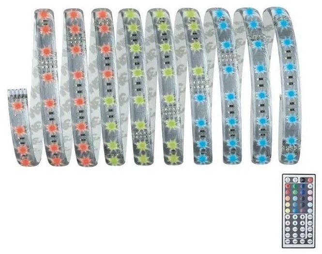 Paulmann 70673 - LED RGB/40W Ściemnialna taśma MAXLED 3m 230V + pilot