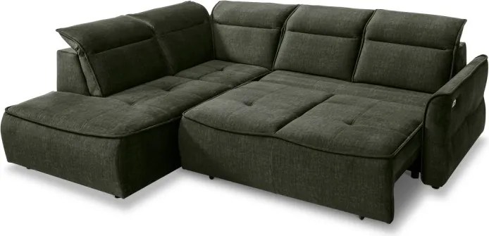 Narożnik MURILLO L z elektryczną regulacją siedziska Lewostronny w tkaninie VOGUE 11 WERSAL